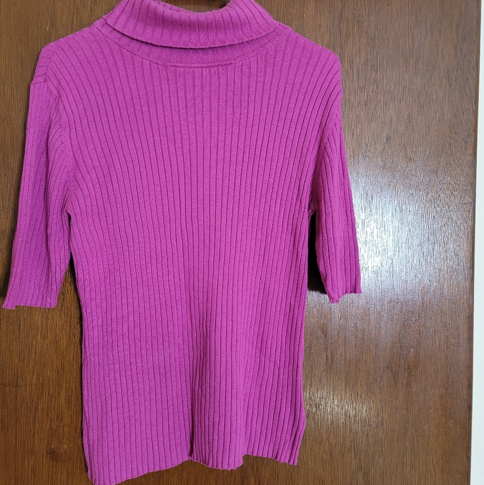 Charter Club Women's Ribbed Turtleneck Swe…